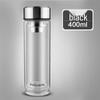 Double-Layer Glass Tea Infuser Bottle