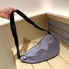 2024 New Summer Simple Crossbody Dumpling Bag, Trendy Versatile Nylon Fabric Bag, Student Casual Shoulder Bag