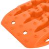 Traction Plate 2 Pcs Orange 57.5x30.5x5.5 Cm Reinforced Nylon