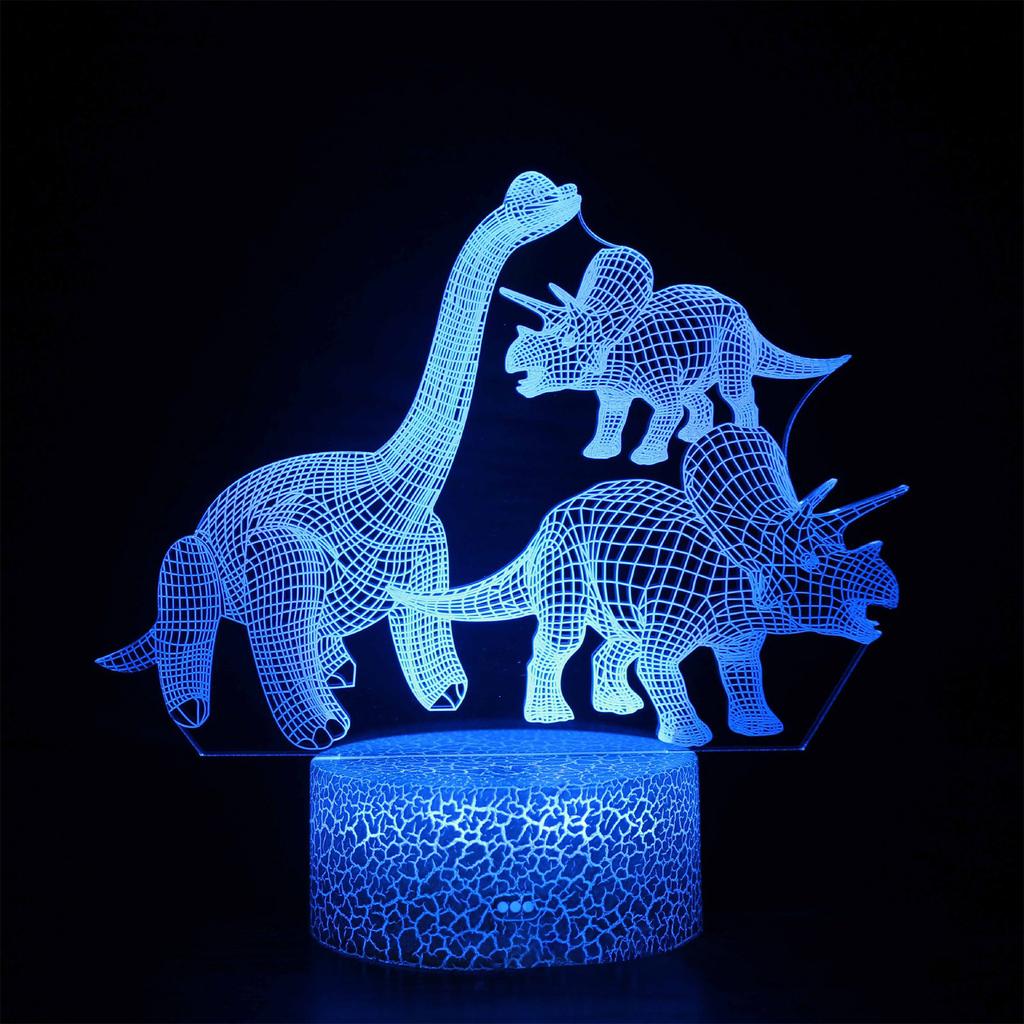 Colorful Creative 3D Night Light Gift Table Light Visual Light LED Light