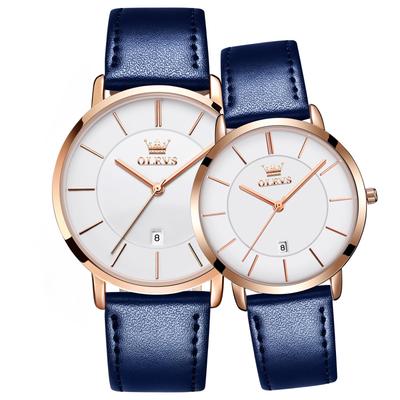 Montres OLEVS pour Couple Ensemble Populaire de Montres pour Hommes et Femmes Cadeau Parfait pour et Autres Spéciales - - Mariages, Anniversaires, Fête des Mères, Fête des Pères