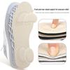 Men's & Women's Soft Latex Leather Insoles with Thickened Forefoot & Heel, Cuttable & Anti-Wear for Sports