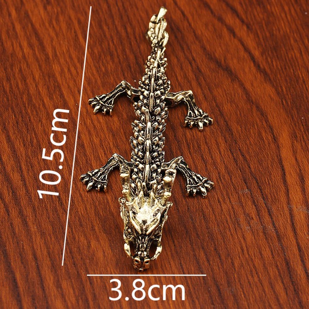 Alloy 3D three-dimensional activity dragon home office desktop antique dragon jewelry