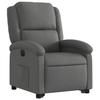 Vidaxl Lift-up Massage Chair, Electric, Reclining, Dark Grey