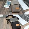 Three Layer Shoulder Bag Canvas Phone Bag New Crossbody Bag  for Women