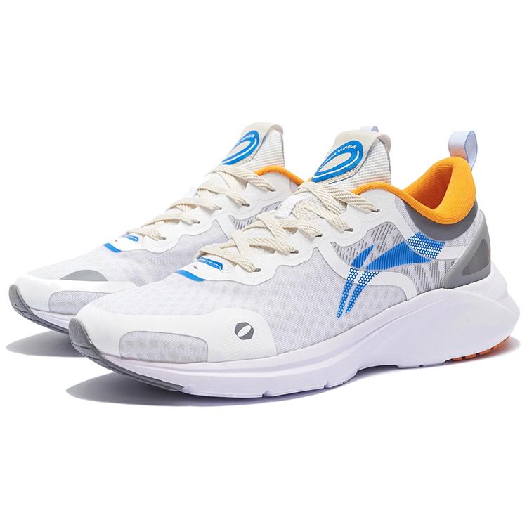 Li Ning YunQue Trendy Low top Sports Casual Shoes Men's White Blue AGLS065-2