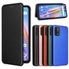 For Umidigi A11 Pro Max Carbon Fiber Flip Leather Case For Umidigi A11 Power 5 A9 Pro A7S Magnet Wallet Card Slot Cover for UMIDIGI A7 S5 Pro A3X A3S