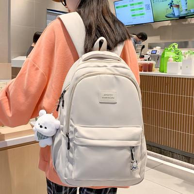 Nouveau Cartable pour Élèves d'École Primaire Collégiennes Grande Capacité Lettres Sac à Dos Scolaire