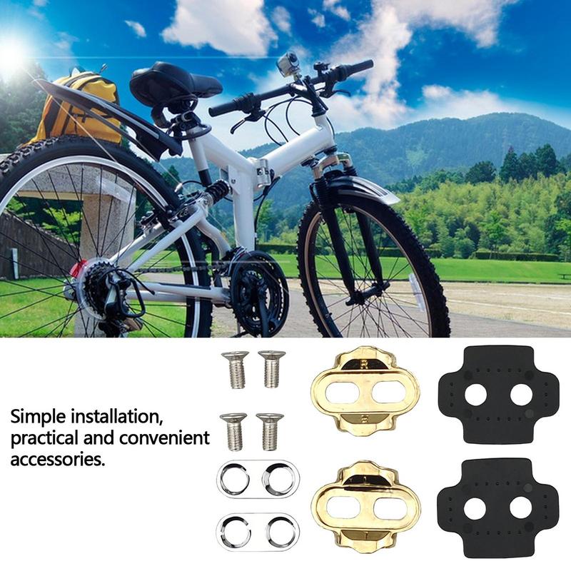 Bicycle Premium Pedals Cleats Mountain Bike For Crank BrotherFor EggbeaterCandy SmartyMallet Pedal Copper