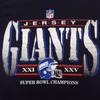 Vtg 90s NEW YORK GIANTS SUPER BOWL NEW JERSEY T-Shirt SMALL Nfl Football Jersey