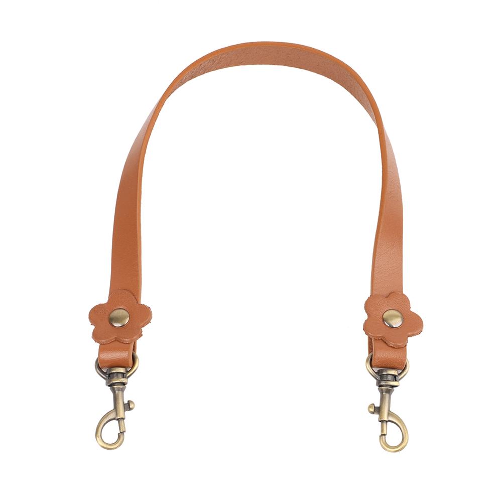 

41cm Detachable DIY Purse Handle Short Leather Replacement Shoulder Bags Strap for Bucket Handbag Tote Bag Straps Accessories дубильна кора