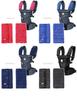 BABYHOPPER BabyHopper Baby Carrier Strap Imabari Mixed Prevents Staining and Drooling Cover, Towel, Blue, CKBH00214,