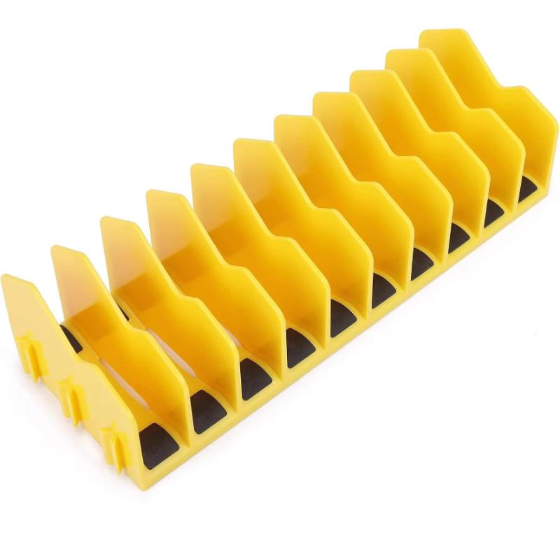 Practical Plier Organizer Rack Holds Up To Ten Pliers Drawer Toolbox Sturdy Pliers Tool Organizer Storage Rack Space-Saving