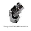 1" DD x 3/4" Steering Shaft Coupler Accessories Sturdy Simple Installation Repair Parts Silvery