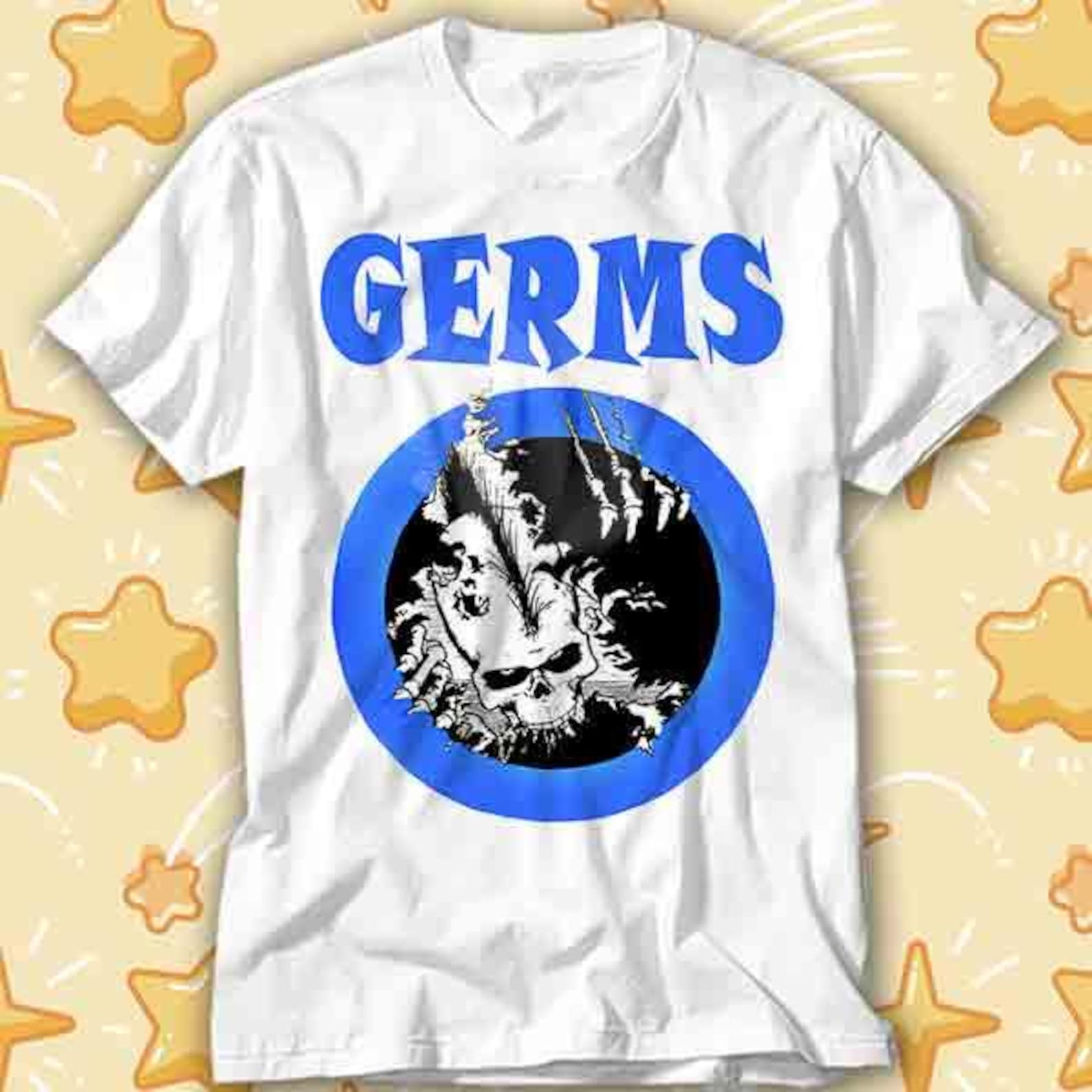 The Germs Rock Punk Best Seller Music Meme T-Shirt 595 4XL