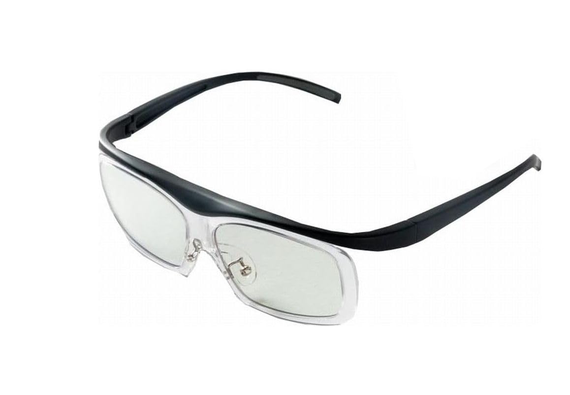

Очки Tokai Optical для дневного и ночного вождения [Ночные линзы бесплатно] Накладные очки (МБК (Матовый черный))