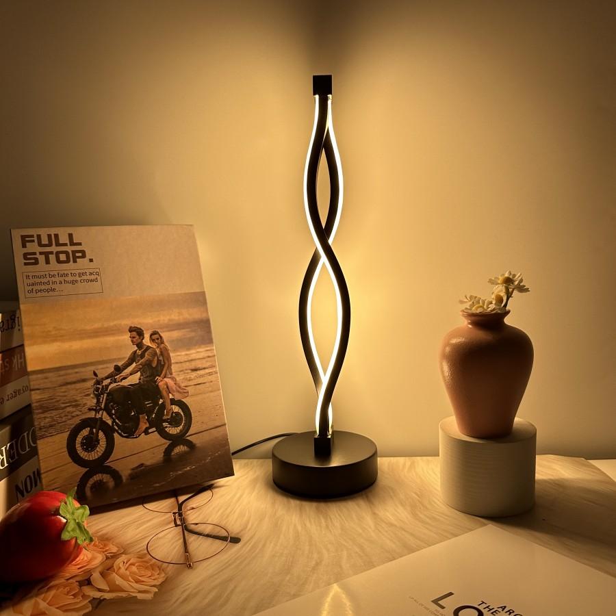 1PC Nordic Desk Lamp Bedroom Bedside Lamp Minimalist Creative Artistic Atmosphere Desk Lamp, Minimalist Adjustable LED Desk Lamp