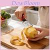 Stainless Steel Multi Function Kitchen Peeler With Fish Scale Scraper For Home Cooking