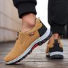 Summer New Men's Casual Shoes Soft Sole Lightweight Suede Cloth Slip On Running Shoes