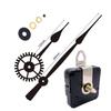 High Torque Silent Quartz Clock Movement Replacement Kit With 18mm Shaft For DIY Wall Clocks 50-60cm Panel Diameter