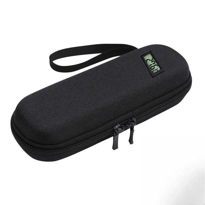Insulin Cooler Travel Case with Thermometer Display Waterproof Medicine Organizer Bag Protable Insulin Cooling Bag for Diabetics