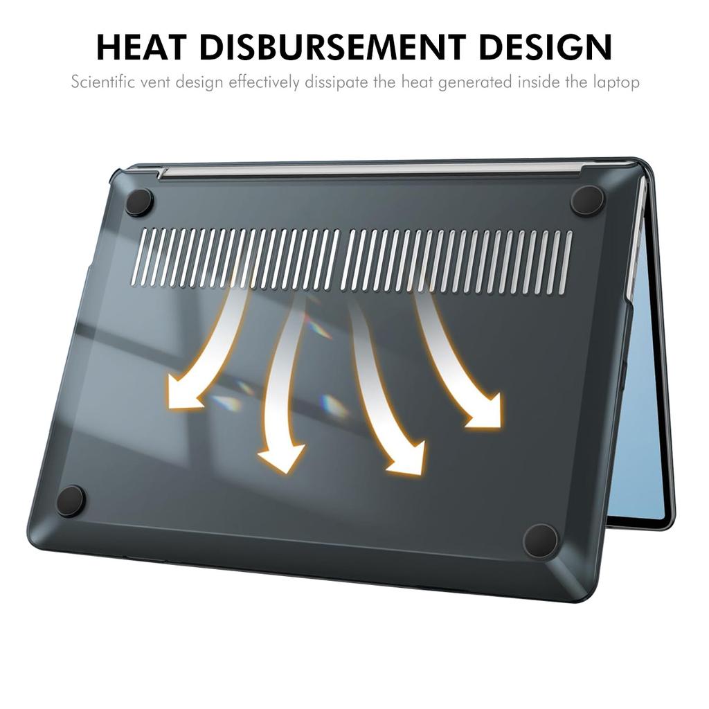 ENKAY HAT PRINCE For Microsoft Surface Laptop 7 13.8-inch (2036) Matte Laptop Case Hard PC Anti-fingerprint Shockproof Cover