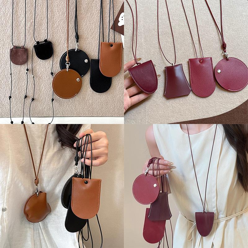 Copper Bamboo Chain Magnetic Glasses Clip Necklace Minimalist Retro Pendant Women's Trendy Fashion Jewelry