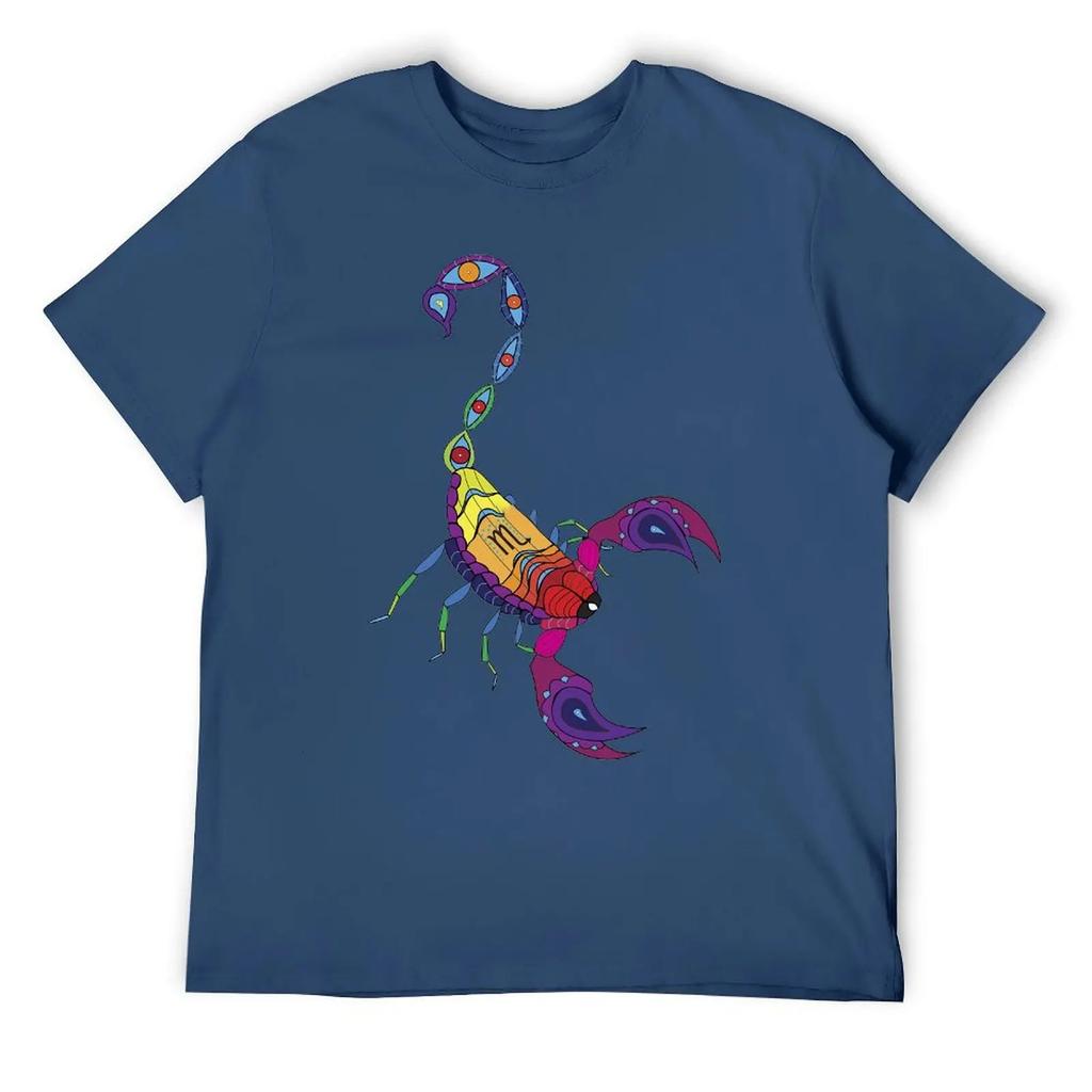 Scorpio Twelve Contellation (5) T-shirts Funny T-shirt Crewneck Campaign  Humor Graphic Leisure Eur Size