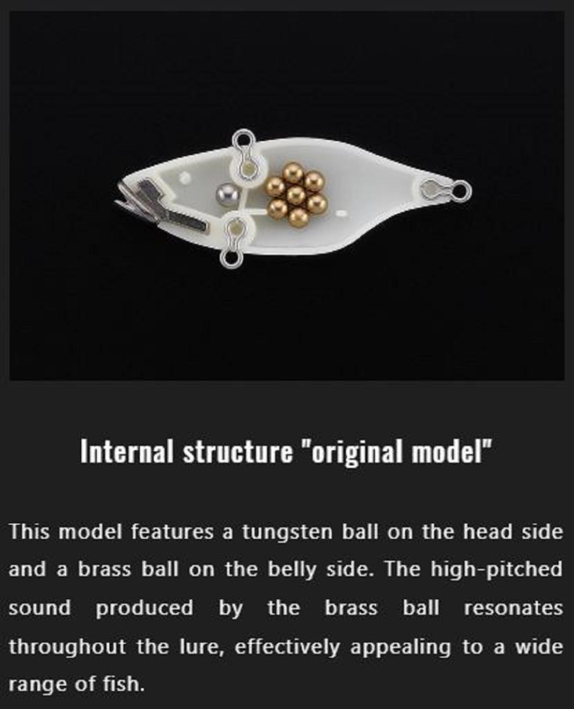 Jackall TN 60 Regular Vibration Lure HL Peacock (8395)