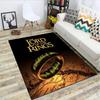 The Lord Of The Rings Carpet Office Decorative Carpet For Living Room Bedroom Door Mat Floor Rug Computer Chair Area Rug