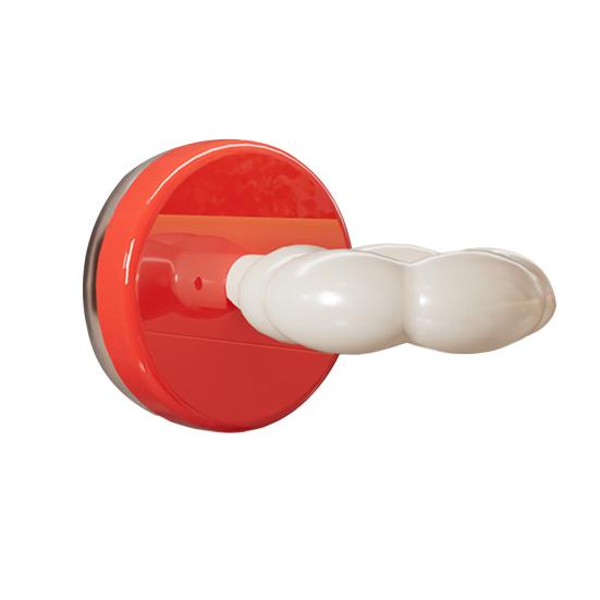 

Suction Cup Hook No Drill Reusable Holder Push-to-Lock Vacuum Seal Hook Strong Load-bearing Capability Hanger for Bathroom Kitchen Wall красный