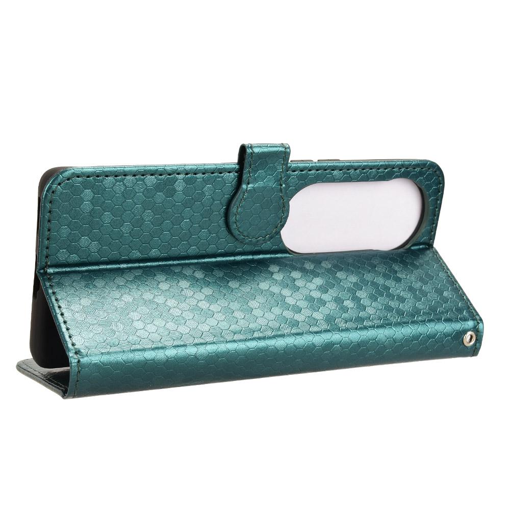 For vivo S19 Pro 5G/V40 5G Wallet Case Dot Pattern Imprint PU Leather Flip Phone Cover