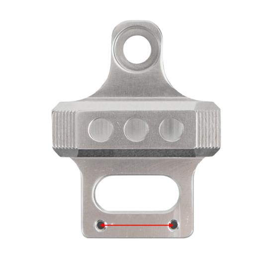 Supporto per Valvola Solenoide a 3 Porte per Civic Mac AEM Booster Controller Staffa Supporto Valvola Solenoide Robusta in Lega di Alluminio Parti di Modifica Auto