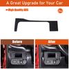 Piano Black Side Dashboard Panel Cover Trim Sticker For Toyota Tacoma 2016-22