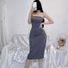 Sex Underwear Backless Straps Sexy Long Dress Pure Lust Temptation Tube Top Dress Nightclub Princess Uniform Suit