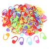 100PCS Colorful Small Mark Buckle Plastic 2.2cm Size Sweater Marker Pin Knitting Tools Useful DIY Weaving Sewing Accessories ZYF