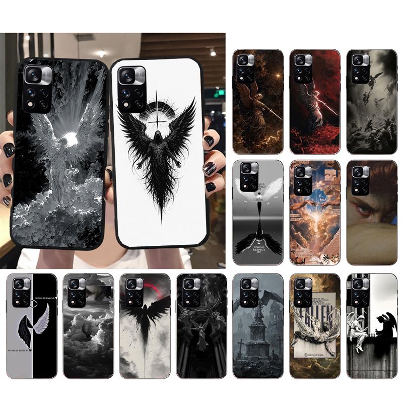 Phone Case For Xiaomi Poco C71 15T 14T Pro Redmi Note 15 14 14 13 Pro Redmi A5 15C 13C Fallen Angel