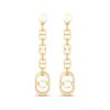 Metal Earrings Women's Gold E3168WOMRS_D301