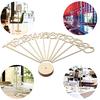 Wooden Wedding Supplies Wedding Place Holder Table Number Figure Card Digital Seat Decoration Hot Sale 10Pcs/Pack 2025