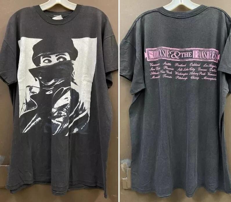 

Vintage 90s Siouxsie And The Banshees Postpunk Concert Tour T-shirt, size S-4XL 3XL