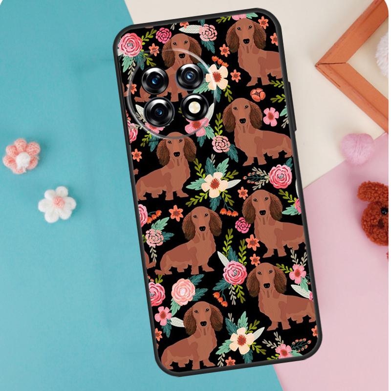 Dachshund Dog For OnePlus 15 13 12 11 15R 13R 12R 10R 10T 13T Case For OnePlus Nord 5 CE 2 3 4 Lite N20 N30