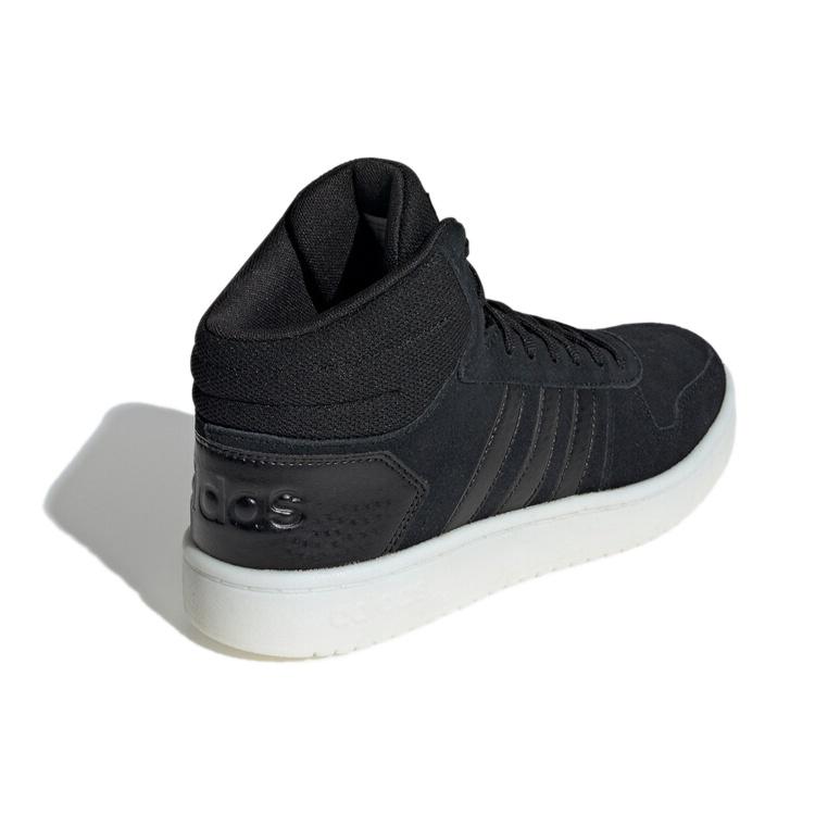 (WMNS) adidas Hoops 2.0 Mid 'Black White' Women's EE7893