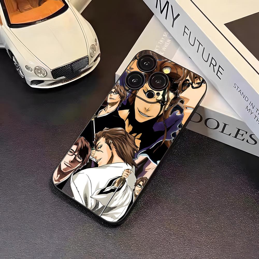 

Чехол для телефона Аниме С-Соске Айзен Для 16 Pro Max Iphone 17 Pro Max 14 15 Plus 12 13 11 Pro Xr X Xs SE Задняя крышка iPhone15 ProMax