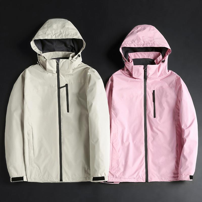 Однослойная тонкая куртка Hardshell для мужчин и женщин. Та же куртка для походов — фото 3