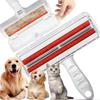 Pet Hair Remover Roller Self Cleaning Lint Remover for Dog Cat One Hand Operate Pet Hair Cleaning Tool