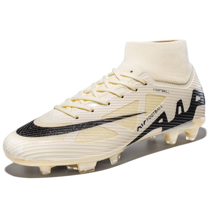 Foreign trade new high-top football shoes long nail football shoes TF broken nail training shoes football falcon men's