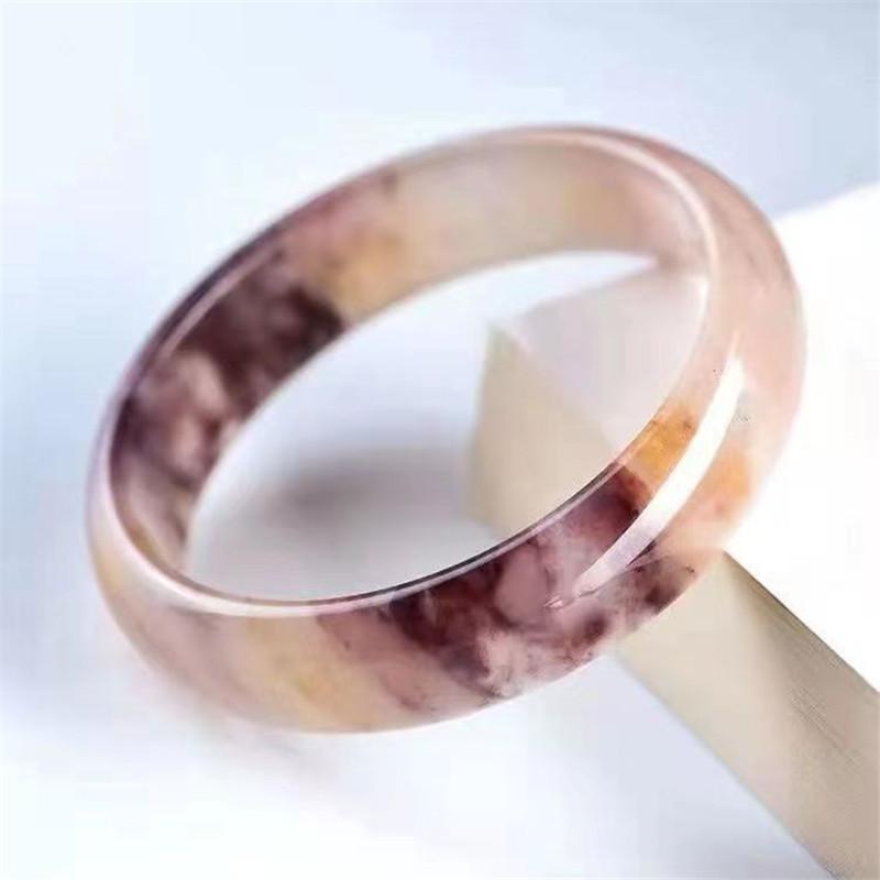 

Натуральный нефритовый браслет Модный простой и красочный женский нефритовый браслет 58mm