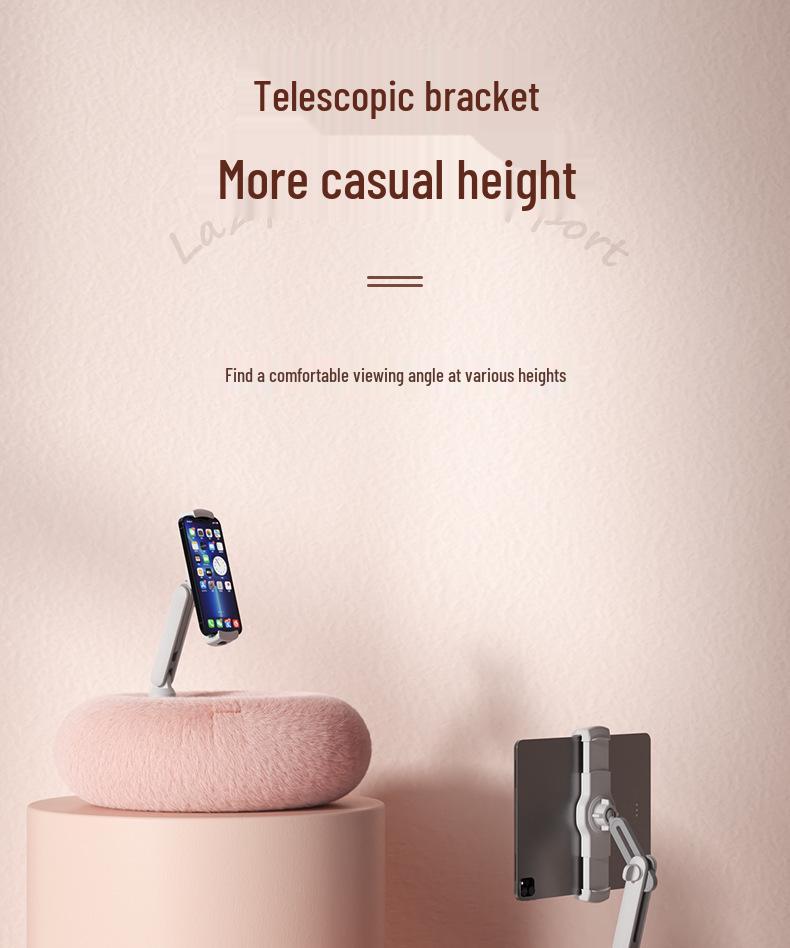Le De Universal Pillow Stand for Mobile Devices - Perfect for Lazy Days On Sofa or Bed, Ideal for Watching Shows or Live Streaming. Cute Design!