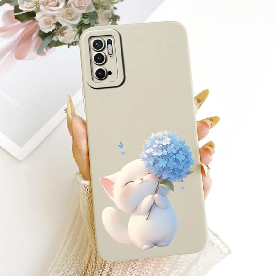 For Xiaomi Poco M3 Pro 5G Case PocoM3Pro 5G Cover Rabbit Silicone Soft Back Case For Poco M 3Pro 5G Phone Case Protective Shell
