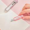 1Pcs Transparent Cat Paw Art Utility Knife Practical Portable Express Box Knife Sharp Blade Paper Cutter Stationery School Supplies